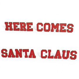 Here Comes Santa Claus Letters Parade Float Kit (set of 2)